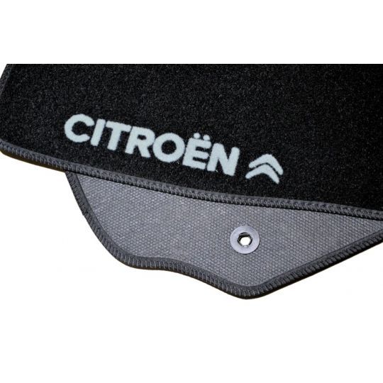 AVTM Коврики в салон текстильные Citroen C-Elysee '12- Черные (Комплект 5шт.)