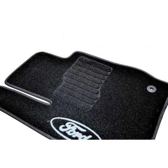 AVTM Коврики в салон текстильные Ford Fiesta VII '08- Черные (Комплект 5шт.)