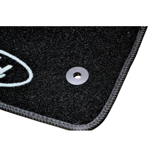 AVTM Коврики в салон текстильные Ford Fiesta VII '08- Черные (Комплект 5шт.)