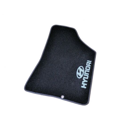 AVTM Коврики в салон текстильные Hyundai Santa Fe II '06-10 Черные (Комплект 5шт.)