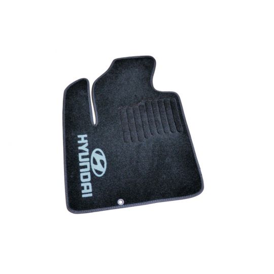 AVTM Коврики в салон текстильные Hyundai Santa Fe II '06-10 Черные (Комплект 5шт.)