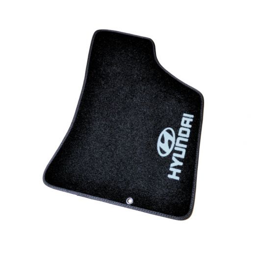 AVTM Коврики в салон текстильные Hyundai Santa Fe II '10-12 Черные (Комплект 5шт.)