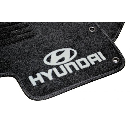 AVTM Коврики в салон текстильные Hyundai Santa Fe II '10-12 Черные (Комплект 5шт.)