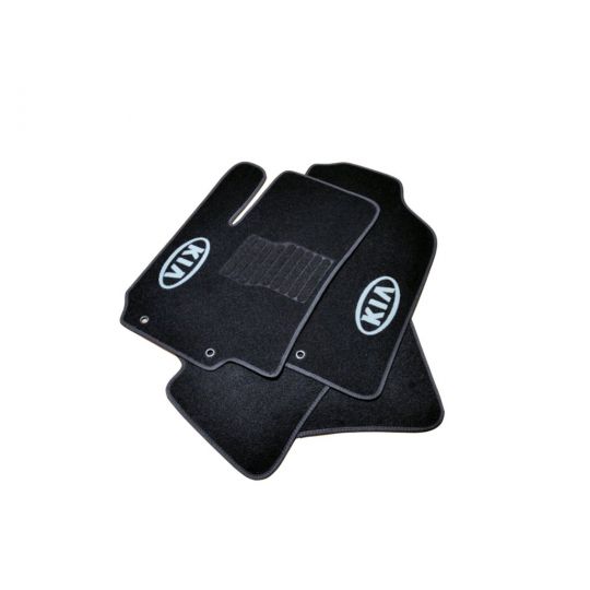 AVTM Коврики в салон текстильные Kia Rio III '11- Черные (Комплект 5шт.)