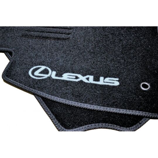 AVTM Коврики в салон текстильные Lexus LX 470 '98-07 Черные (Комплект 3шт.)