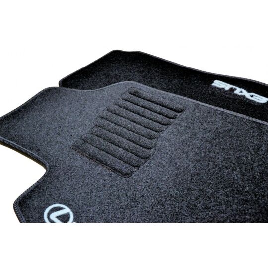 AVTM Коврики в салон текстильные Lexus LX 470 '98-07 Черные (Комплект 3шт.)