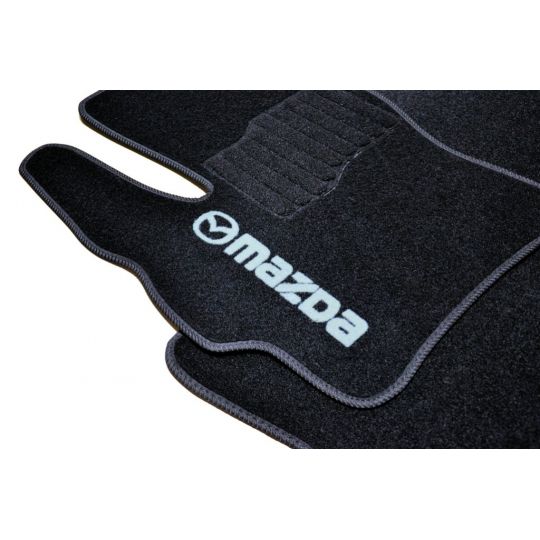 AVTM Коврики в салон текстильные Mazda 3 (BK) I '03-09 Черные (Комплект 5шт.)