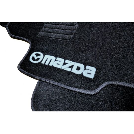 AVTM Коврики в салон текстильные Mazda 6 (GG/GY) I '02-08 Черные (Комплект 5шт.)