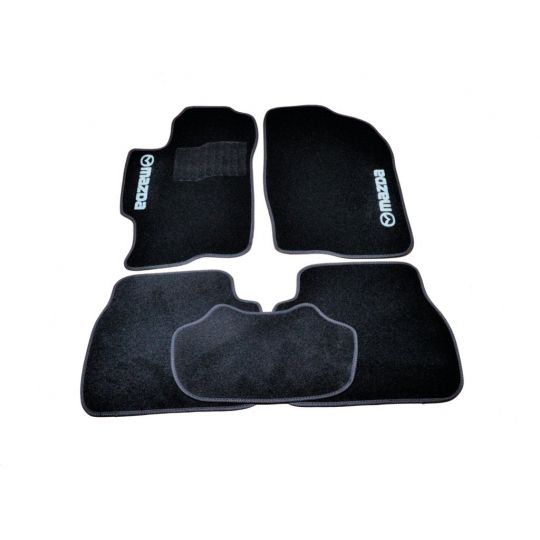 AVTM Коврики в салон текстильные Mazda 6 (GG/GY) I '02-08 Черные (Комплект 5шт.)