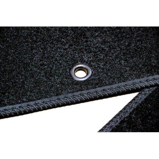 AVTM Коврики в салон текстильные Mercedes-Benz E-Class W210 '95-02 [задний привод] Черные (Комплект 5шт.)