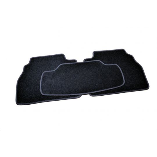 AVTM Коврики в салон текстильные Mercedes-Benz E-Class W210 '95-02 [задний привод] Черные (Комплект 5шт.)