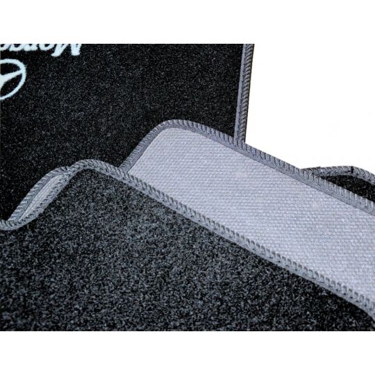 AVTM Коврики в салон текстильные Mercedes-Benz E-Class W210 '95-02 [задний привод] Черные (Комплект 5шт.)