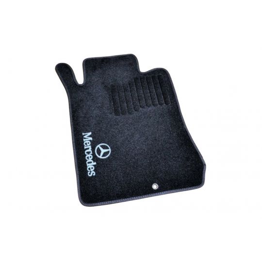 AVTM Коврики в салон текстильные Mercedes-Benz E-Class W210 '95-02 [задний привод] Черные (Комплект 5шт.)