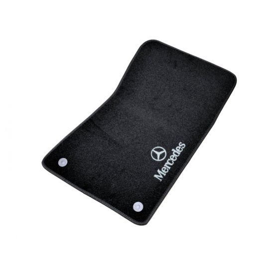 AVTM Коврики в салон текстильные Mercedes-Benz CLS-Class C219 '04-10 [задний привод] Черные (Комплект 5шт.)