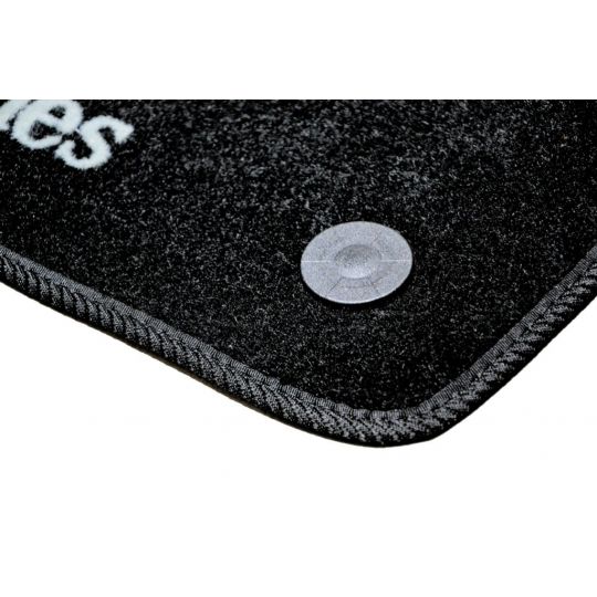 AVTM Коврики в салон текстильные Mercedes-Benz CLS-Class C219 '04-10 [задний привод] Черные (Комплект 5шт.)