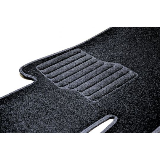 AVTM Коврики в салон текстильные Mercedes-Benz CLS-Class C219 '04-10 [задний привод] Черные (Комплект 5шт.)