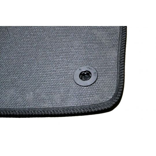 AVTM Коврики в салон текстильные Mercedes-Benz CLS-Class C219 '04-10 [задний привод] Черные (Комплект 5шт.)