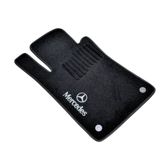 AVTM Коврики в салон текстильные Mercedes-Benz CLS-Class C219 '04-10 [задний привод] Черные (Комплект 5шт.)