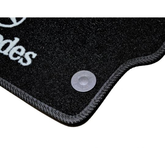 AVTM Коврики в салон текстильные Mercedes-Benz GL-Class X166 '12- Черные (Комплект 5шт.)