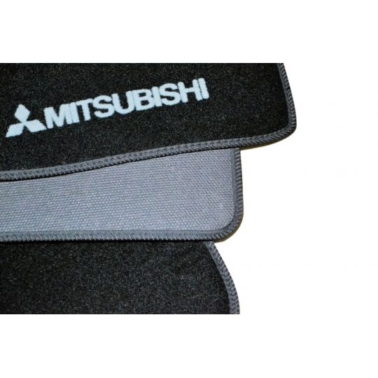 AVTM Коврики в салон текстильные Mitsubishi Lancer IX '03-09 Черные (Комплект 5шт.)