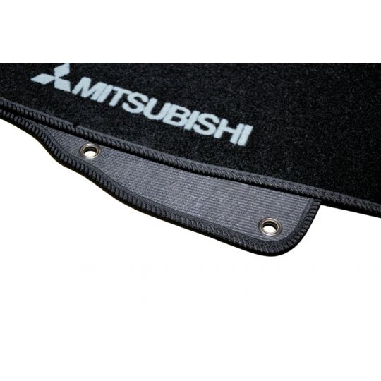 AVTM Коврики в салон текстильные Mitsubishi Lancer X '07- Черные (Комплект 5шт.)