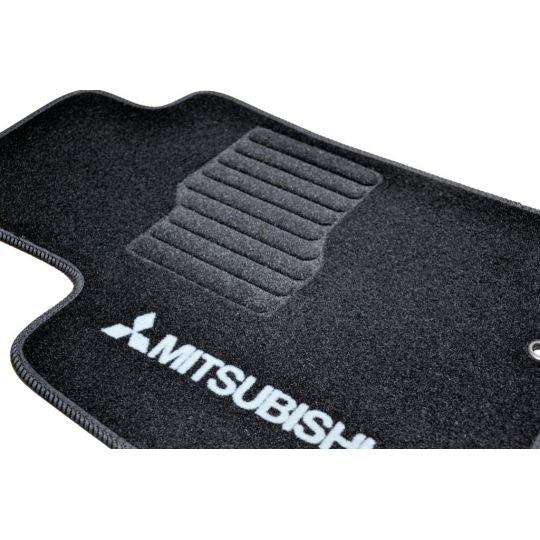 AVTM Коврики в салон текстильные Mitsubishi Lancer X '07- Черные (Комплект 5шт.)