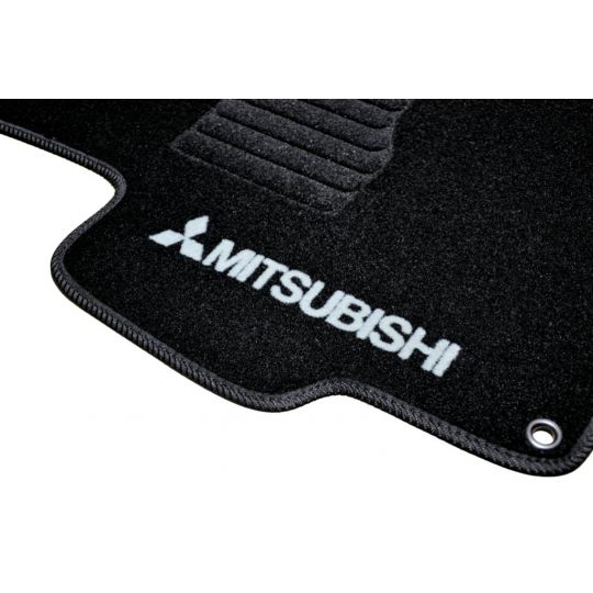 AVTM Коврики в салон текстильные Mitsubishi Lancer X '07- Черные (Комплект 5шт.)