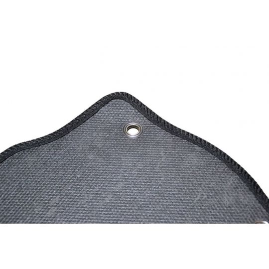 AVTM Коврики в салон текстильные Mitsubishi Outlander II '06-12 Черные (Комплект 5шт.)