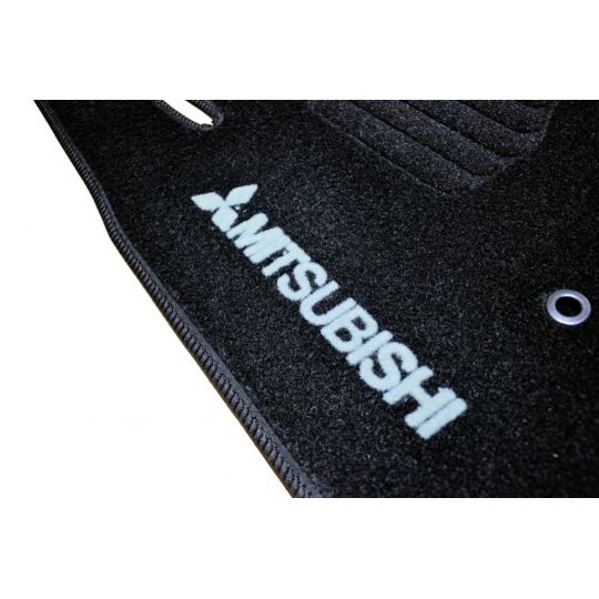 AVTM Коврики в салон текстильные Mitsubishi Pajero IV '06- Черные (Комплект 3шт.)