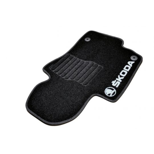 AVTM Коврики в салон текстильные Skoda Octavia (A5) II '04-10 Черные (Комплект 5шт.) AVTM Коврики в салон текстильные Skoda Octavia (A5) II '04-10 Черные (Комплект 5шт.)