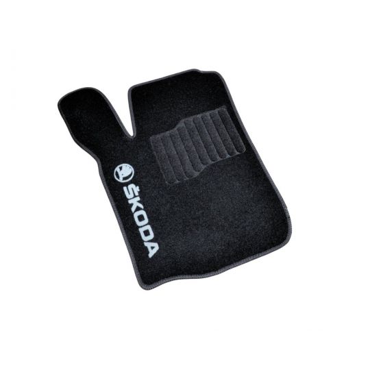 AVTM Коврики в салон текстильные Skoda Octavia I '96-10 Черные (Комплект 5шт.)