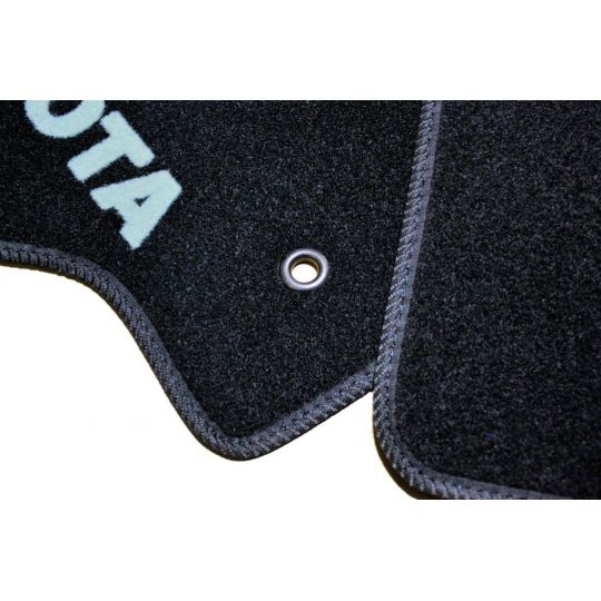 AVTM Коврики в салон текстильные Toyota Auris I '07-12 Черные (Комплект 5шт.)