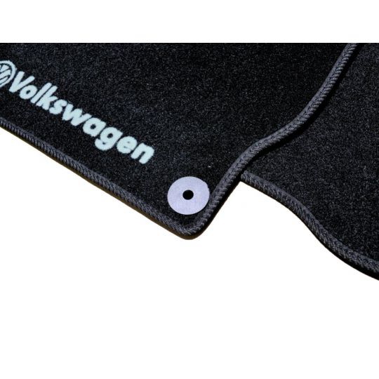 AVTM Коврики в салон текстильные Volkswagen Bora '99-05 Черные (Комплект 5шт.)