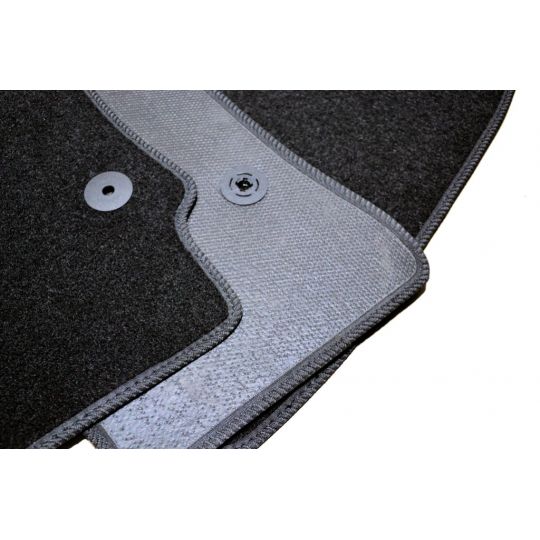 AVTM Коврики в салон текстильные Volkswagen Golf VII '12- Черные (Комплект 5шт.)