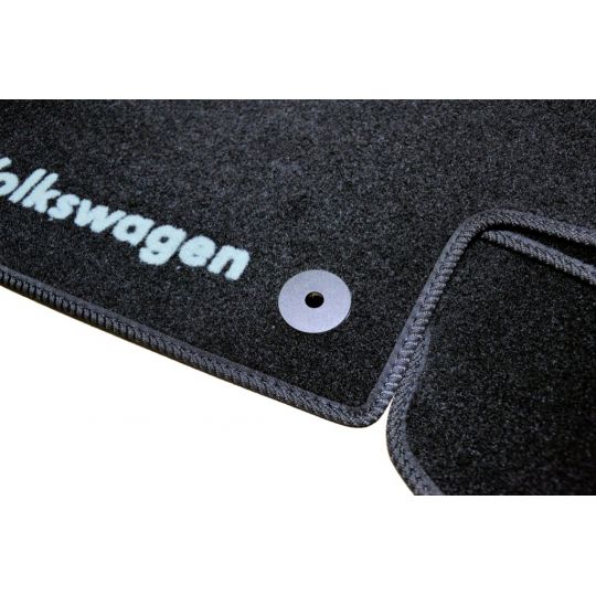 AVTM Коврики в салон текстильные Volkswagen Golf VII '12- Черные (Комплект 5шт.)