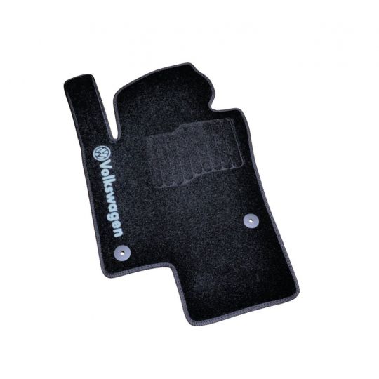 AVTM Коврики в салон текстильные Volkswagen Jetta VI '10- Черные (Комплект 5шт.)