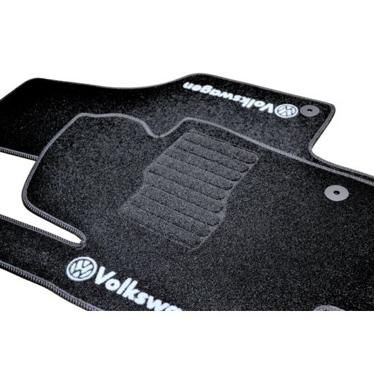 AVTM Коврики в салон текстильные Volkswagen Jetta VI '10- Черные (Комплект 5шт.)