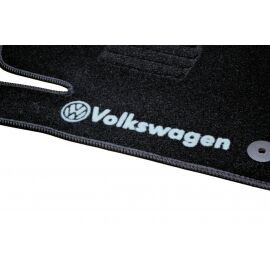 AVTM Коврики в салон текстильные Volkswagen Jetta VI '10- Черные (Комплект 5шт.)