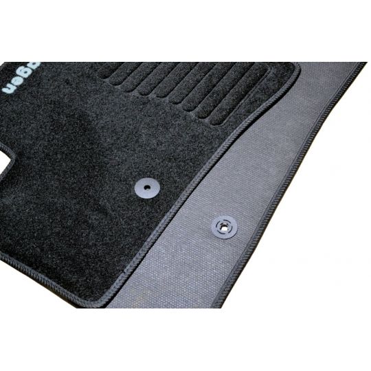 AVTM Коврики в салон текстильные Volkswagen Jetta VI '10- Черные (Комплект 5шт.)