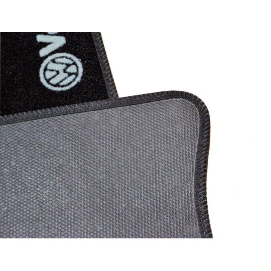 AVTM Коврики в салон текстильные Volkswagen Polo V '09- седан Черные (Комплект 5шт.)