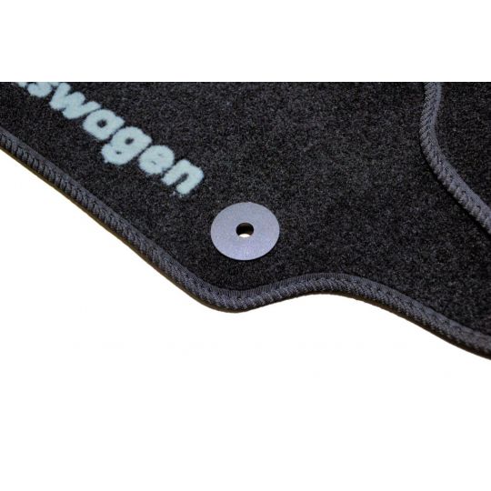 AVTM Коврики в салон текстильные Volkswagen Polo V '09- седан Черные (Комплект 5шт.)