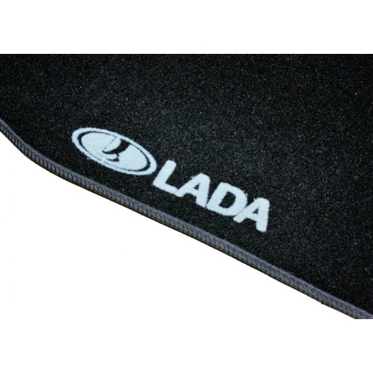 AVTM Коврики в салон текстильные ВАЗ Lada Priora '2170-72 Черный (Комплект 5шт.)