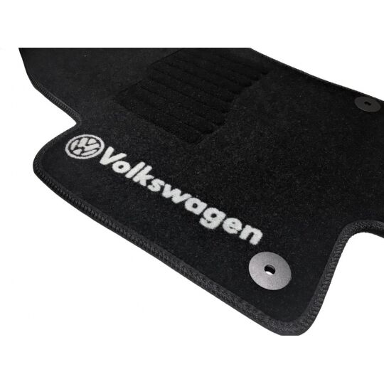 AVTM Коврики в салон текстильные Volkswagen Tiguan I '07-15 Черные (Комплект 5шт.)