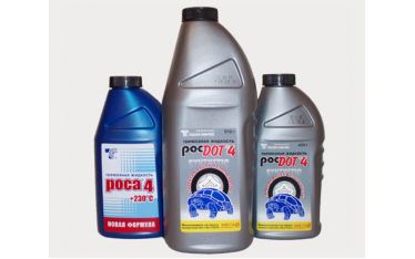 Уровень тормозной жидкости