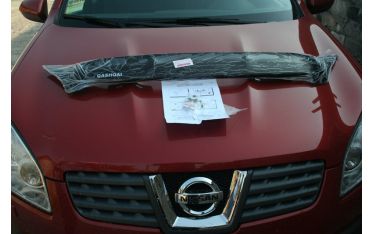 Установка дефлекторов капота