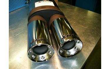 Установка прямоточных глушителей