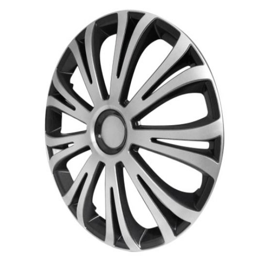 Колпаки 4Racing Avera Silver&Black R13 (Комплект 4 шт.) Колпаки 4Racing Avera Silver&Black R13 (Комплект 4 шт.)