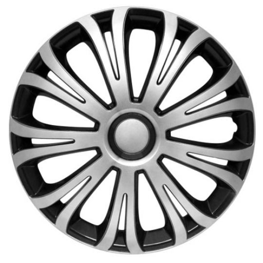 Колпаки 4Racing Avera Silver&Black R13 (Комплект 4 шт.) Колпаки 4Racing Avera Silver&Black R13 (Комплект 4 шт.)