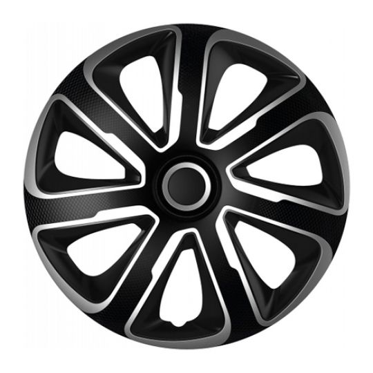 Колпаки 4Racing Livorno carbon silver&black R14 (Комплект 4 шт.) Колпаки 4Racing Livorno carbon silver&black R14 (Комплект 4 шт.)