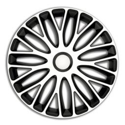 Колпаки 4Racing Mugello White&Black R14 (Комплект 4 шт.) Колпаки 4Racing Mugello White&Black R14 (Комплект 4 шт.)
